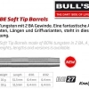 Bull's BE-27 Softdart Barrel 65985 65986 2