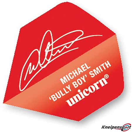 Unicorn Authentic 100 Michael Smith Flights - Big Wing - weiß rot 68590 1