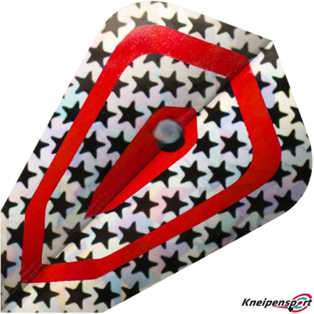 BULL’S Diamond Flights „Red Stars“ Fantasy design 52865 Featured 1