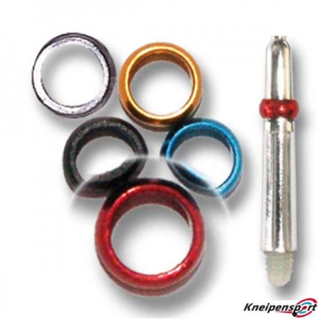 BULL’S Shaft Aluminiumring Standard rot 56813 Featured 1