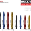 BULL’S Simplex Aluminium Shaft Short rot 53313 Gruppe 1