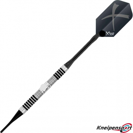 BULL’S X-Grip X7 Soft Dart 18g schwarz