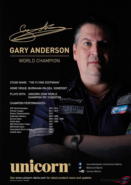 Poster „Gary Anderson“ Standard design 86682 Featured 1