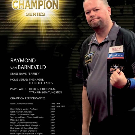 Poster „Raymon van Barneveld“ World Champion Standard design 86516 Featured 1