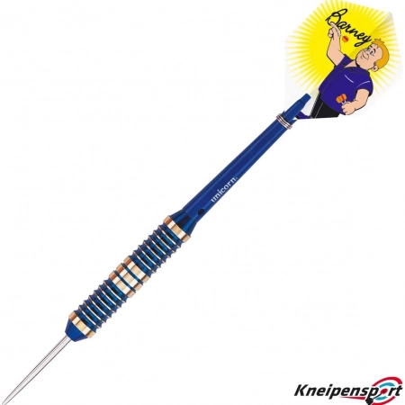 Unicorn Barney Brass Steel Dart 25g blau 07807 Featured 1