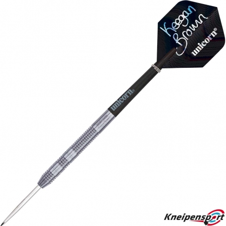 Unicorn Contender Keegan Brown Steel Dart 22g silber 01077 Featured 1